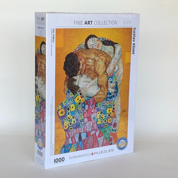 New sealed Eurographics 1000pcs Adult Puzzle - The Family  by Gustav Klimt - Picture 9 of 15